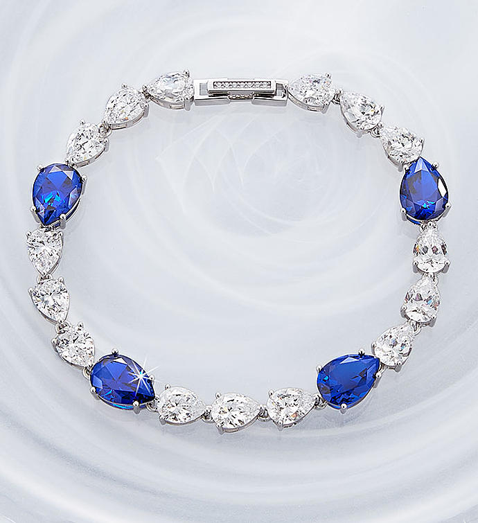 Crislu Sapphire Designer Bracelet
